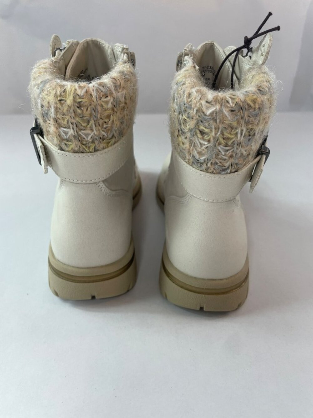 Cliffs by White Mountain Hearty Women's Combat boots White Sz 7M $65 DEFECT - Picture 8 of 12